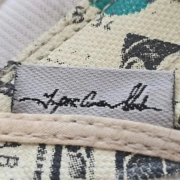 Vintage 90s Makaveli Tupac Slip-on Sneakers Men's Size 11 - Picture 4 of 9